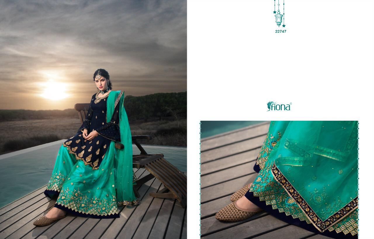 Noorie Sharara Vol 11 By Fiona Satin Georgette Pakistani Suits And Sharara Designs