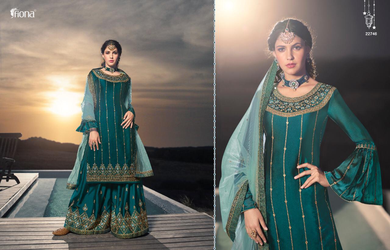 Noorie Sharara Vol 11 By Fiona Satin Georgette Pakistani Suits And Sharara Designs