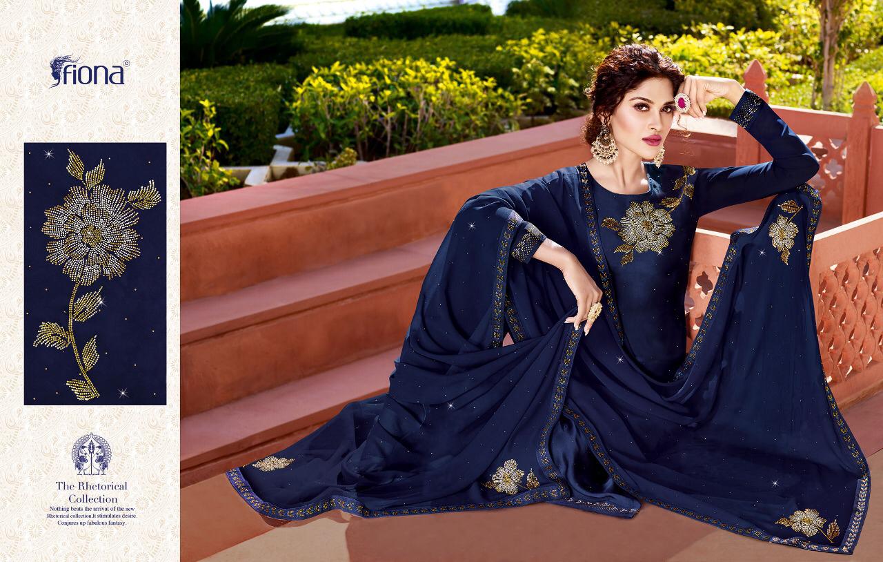 Ujjwala Vol 3 By Fiona Satin Georgette Diamond Work Salwar Kameez