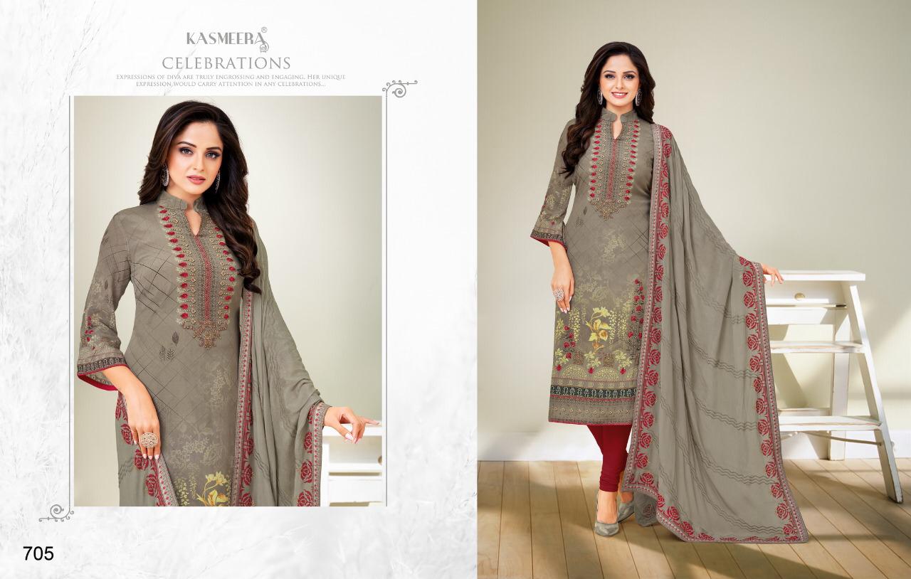 Afeem Vol 5 By Kasmeera Fancy Ladies Suits Catalog At Wholesale Price Seller