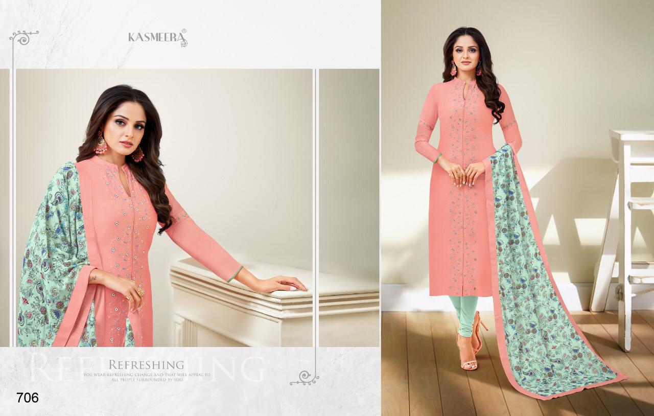 Afeem Vol 5 By Kasmeera Fancy Ladies Suits Catalog At Wholesale Price Seller
