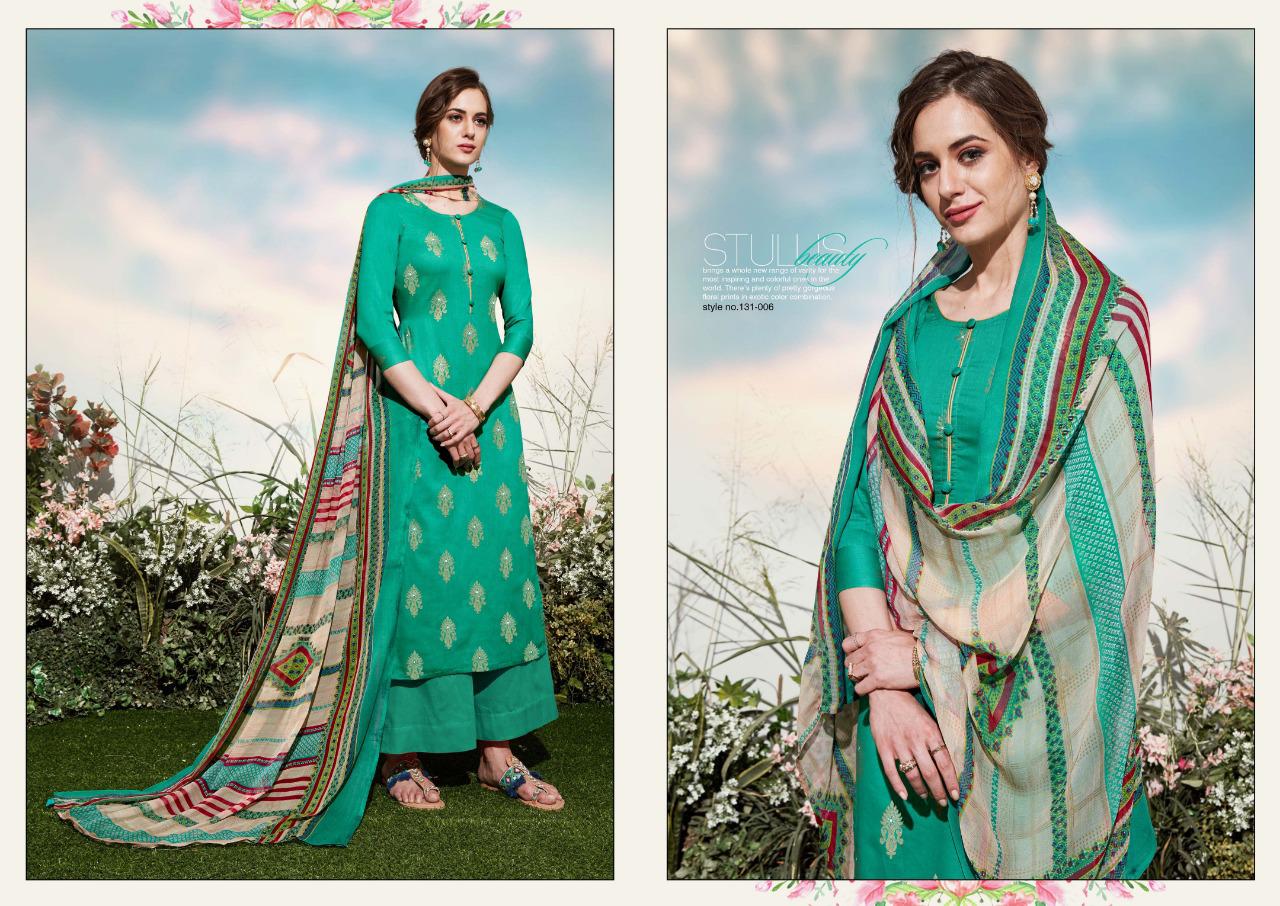 Florine By Sargam Pure Jam Khatli Work Dress Materials