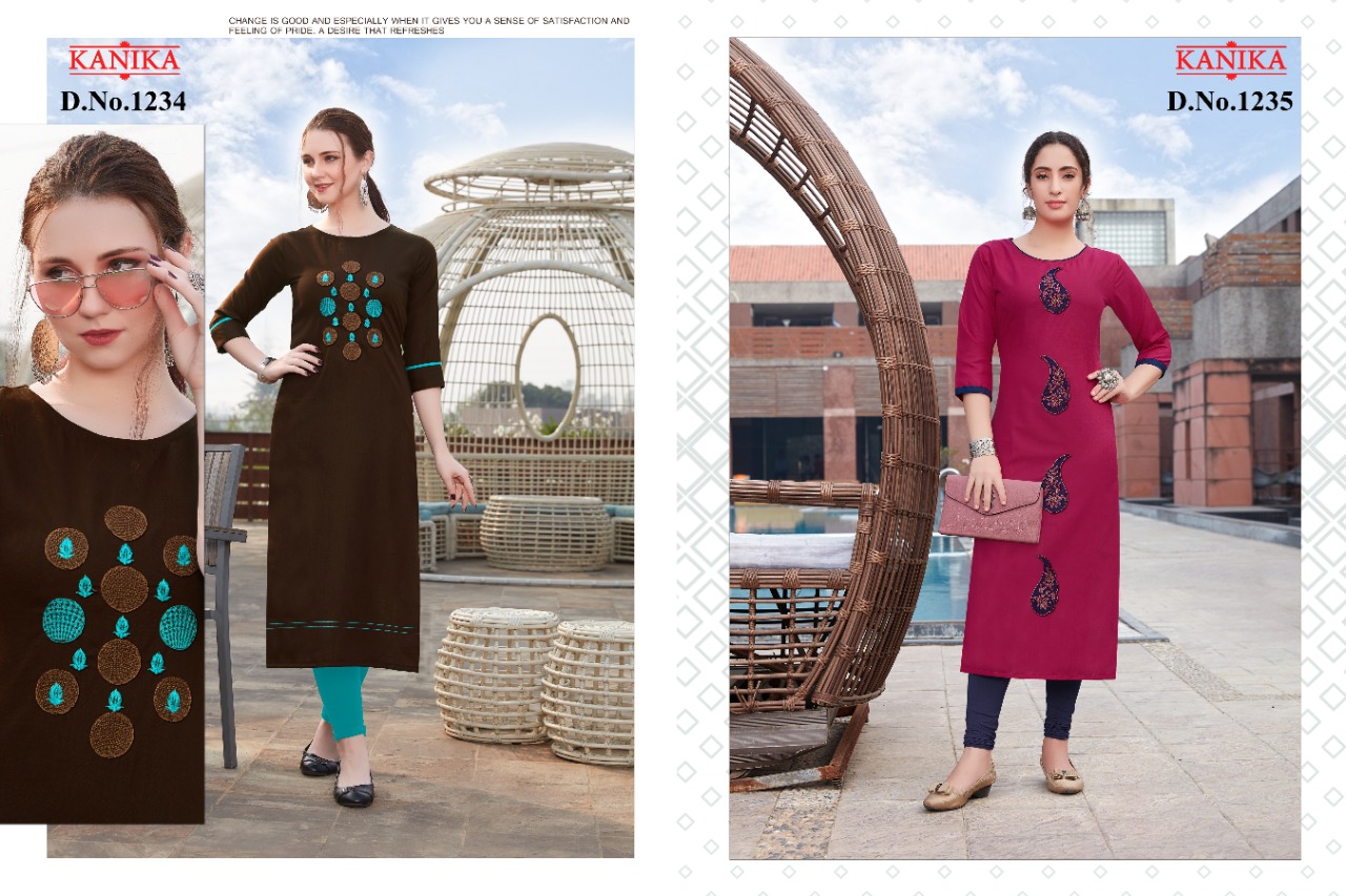 Kanika Aditi Vol 5 Readymade Kurti At Unbelievable Price Online Shopping