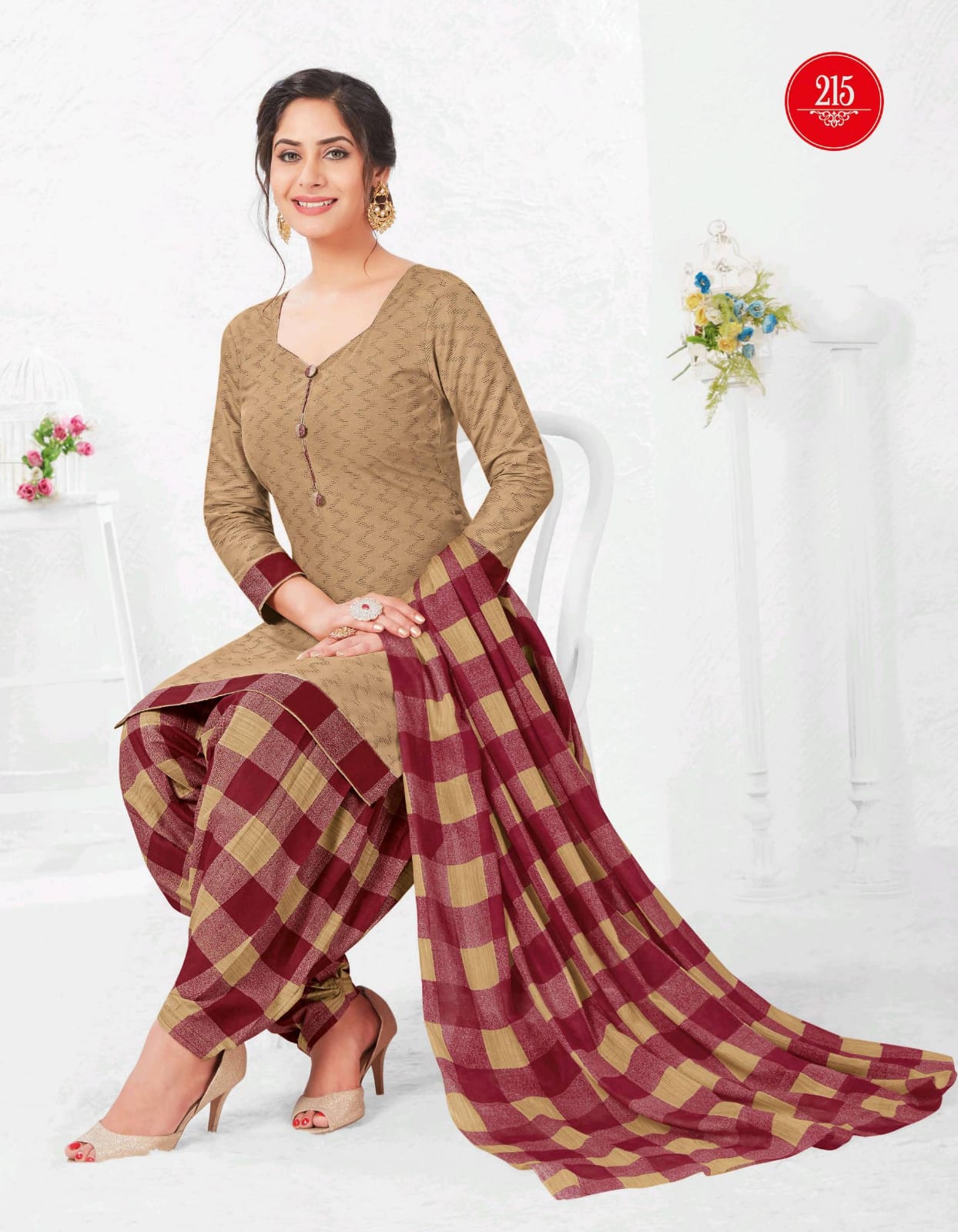 Kuber Geet Patiyala Vol 2 Cotton Unstitched Ladies Dress Catalog By Baalar