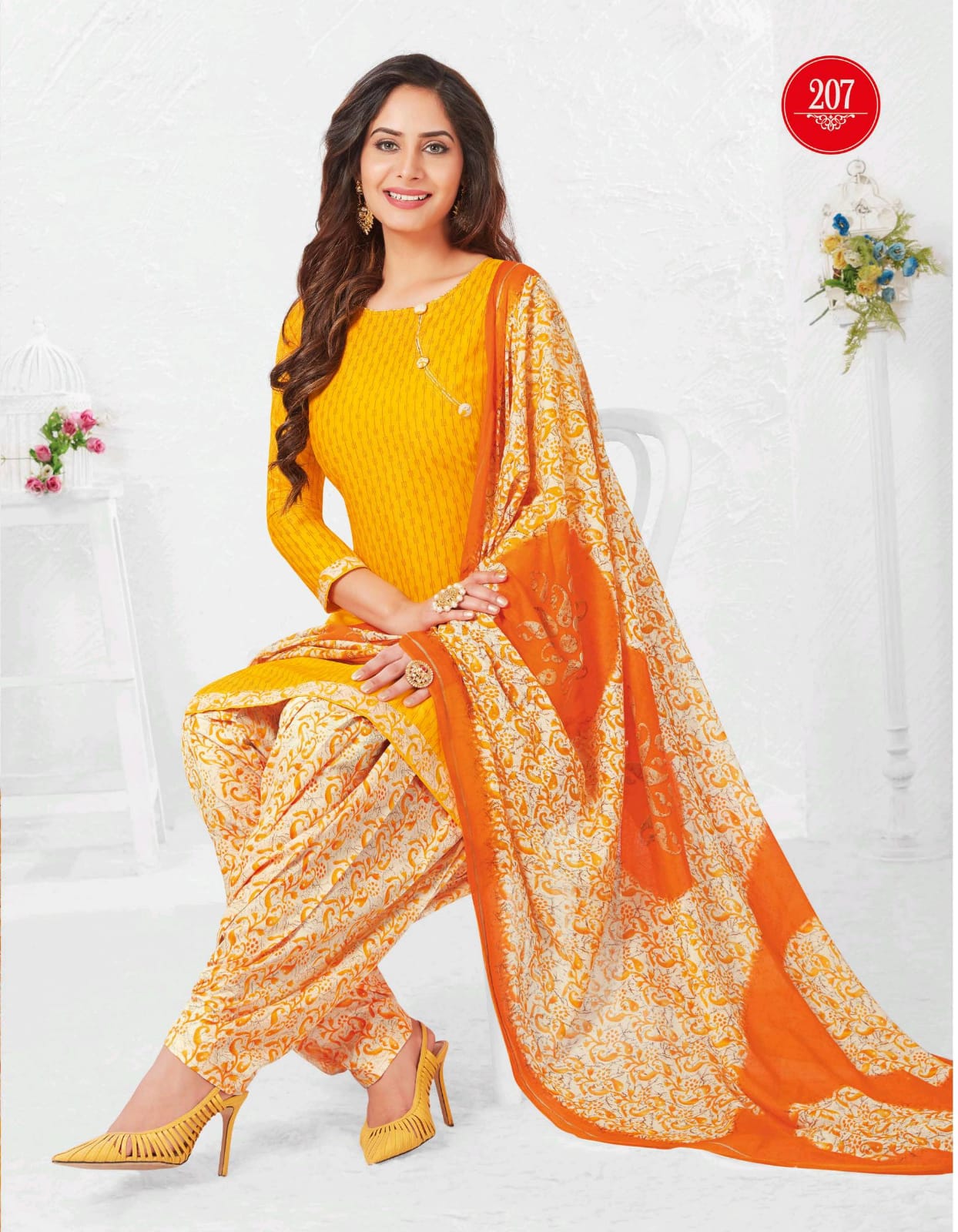 Kuber Geet Patiyala Vol 2 Cotton Unstitched Ladies Dress Catalog By Baalar