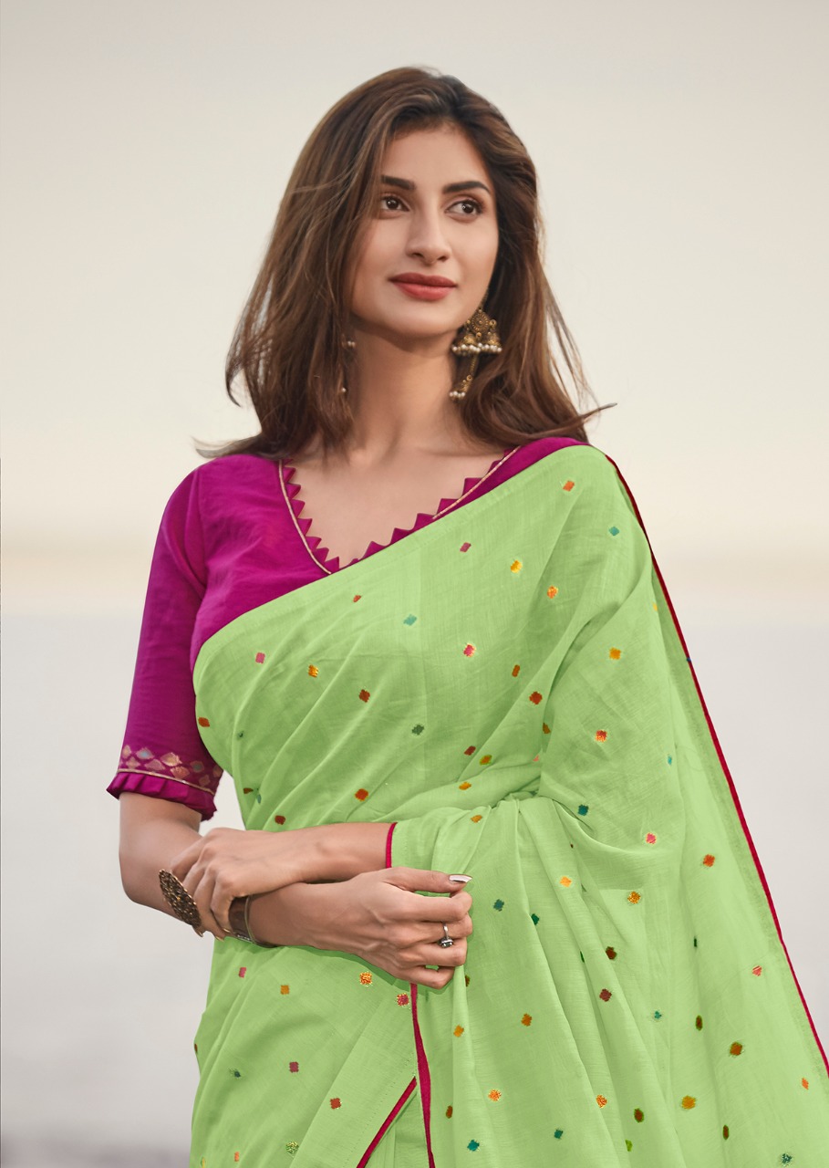 Lt Fashion Pari Soft Cotton Summer Wear Special Saree Catalogue