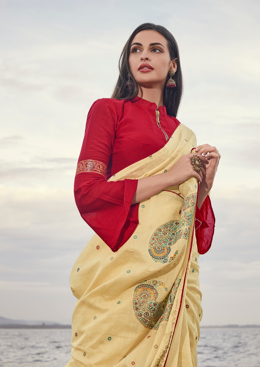 Lt Fashion Pari Soft Cotton Summer Wear Special Saree Catalogue
