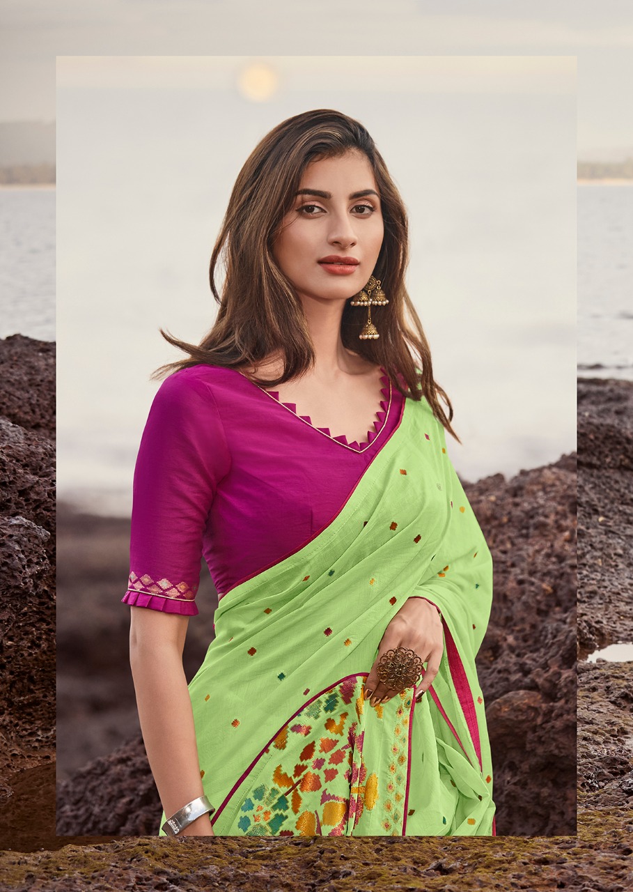 Lt Fashion Pari Soft Cotton Summer Wear Special Saree Catalogue
