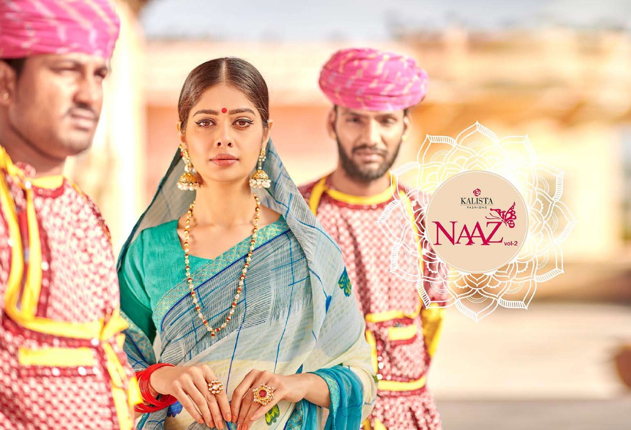 Naaz Vol 2 By Kalista Georgette Printed Saree Online Store