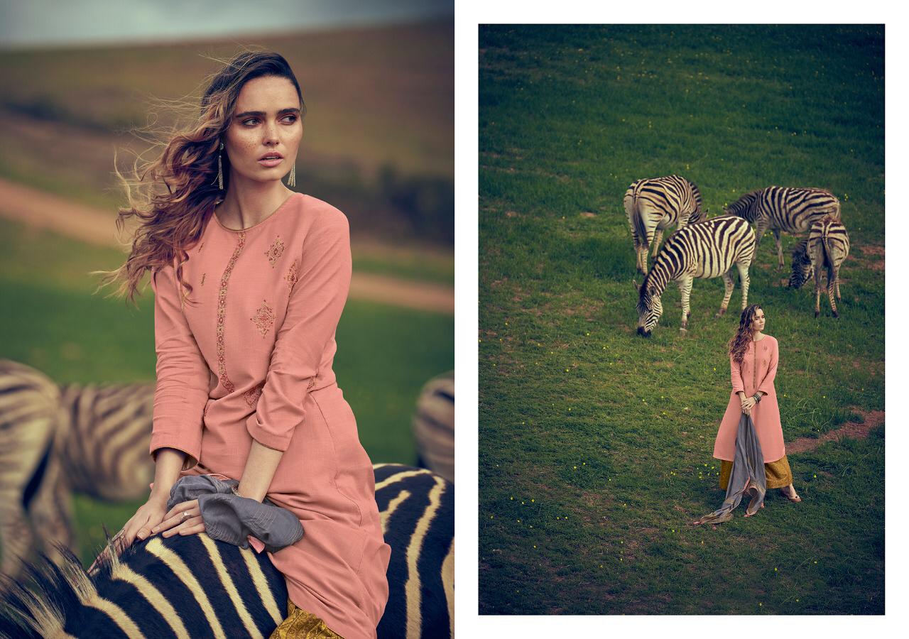 Varsha Present Dawn Cora Silk Embroidery Ethnic Style Salwar Kameez