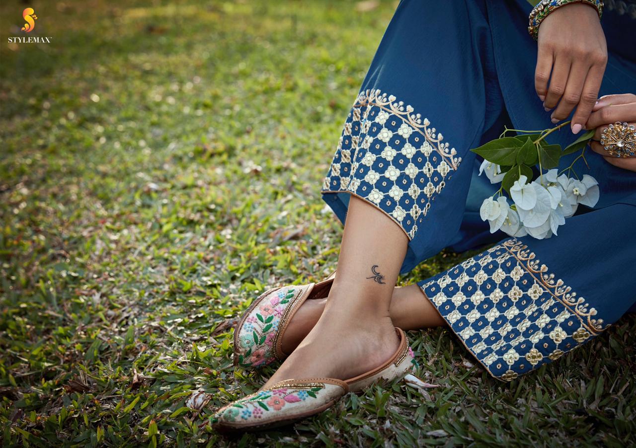 Vintage Vol 2 By Stylemax Cotton Silk Top With Palazzo Best Price Supplier