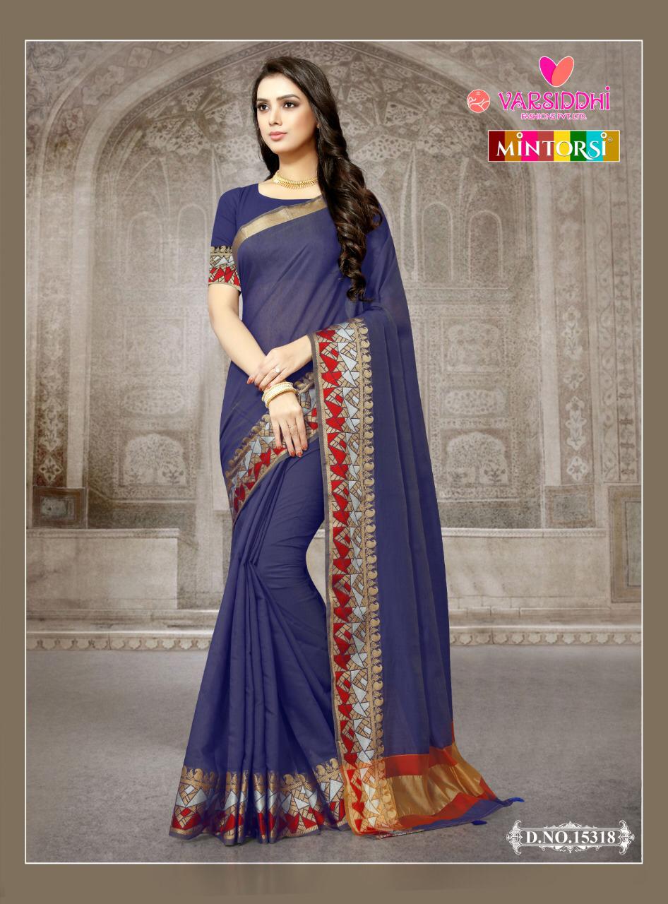 Mintorsi Ellora Cotton Summer Wear Indian Cotton Silk Saree