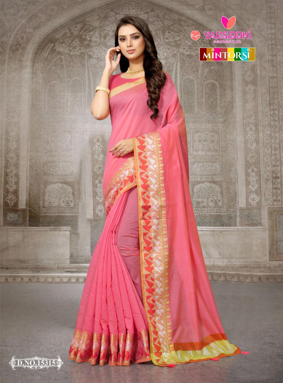 Mintorsi Ellora Cotton Summer Wear Indian Cotton Silk Saree