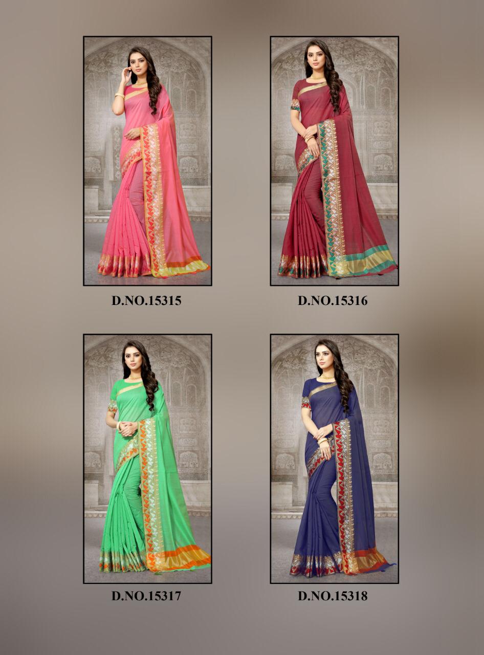 Mintorsi Ellora Cotton Summer Wear Indian Cotton Silk Saree