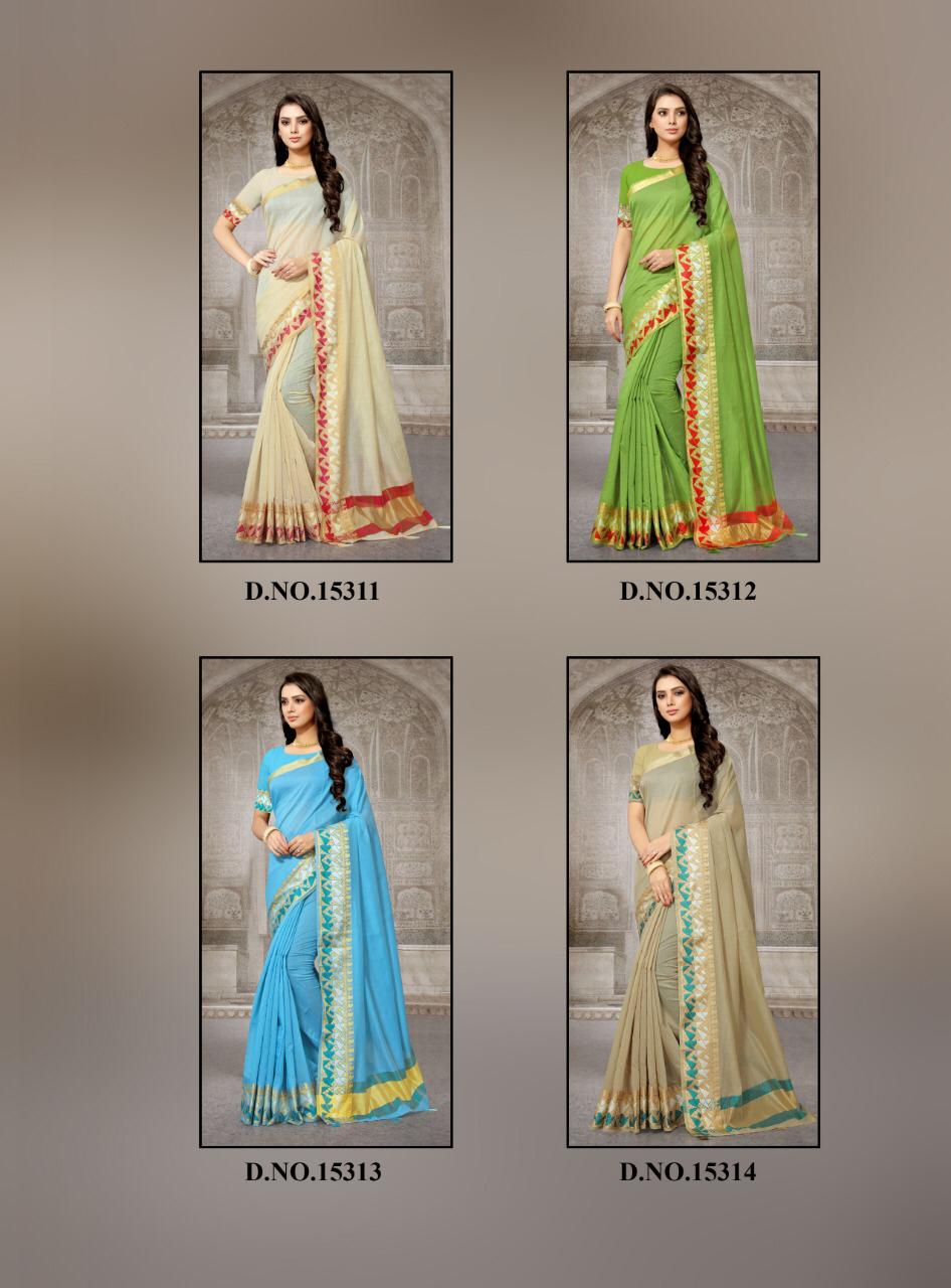 Mintorsi Ellora Cotton Summer Wear Indian Cotton Silk Saree