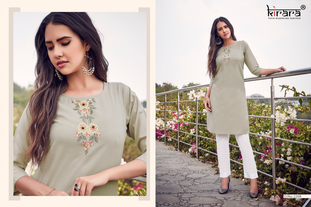 Sui Dhaga Vol 4 By Kirara Cotton Casual Wear Summer Kurti Catalogue