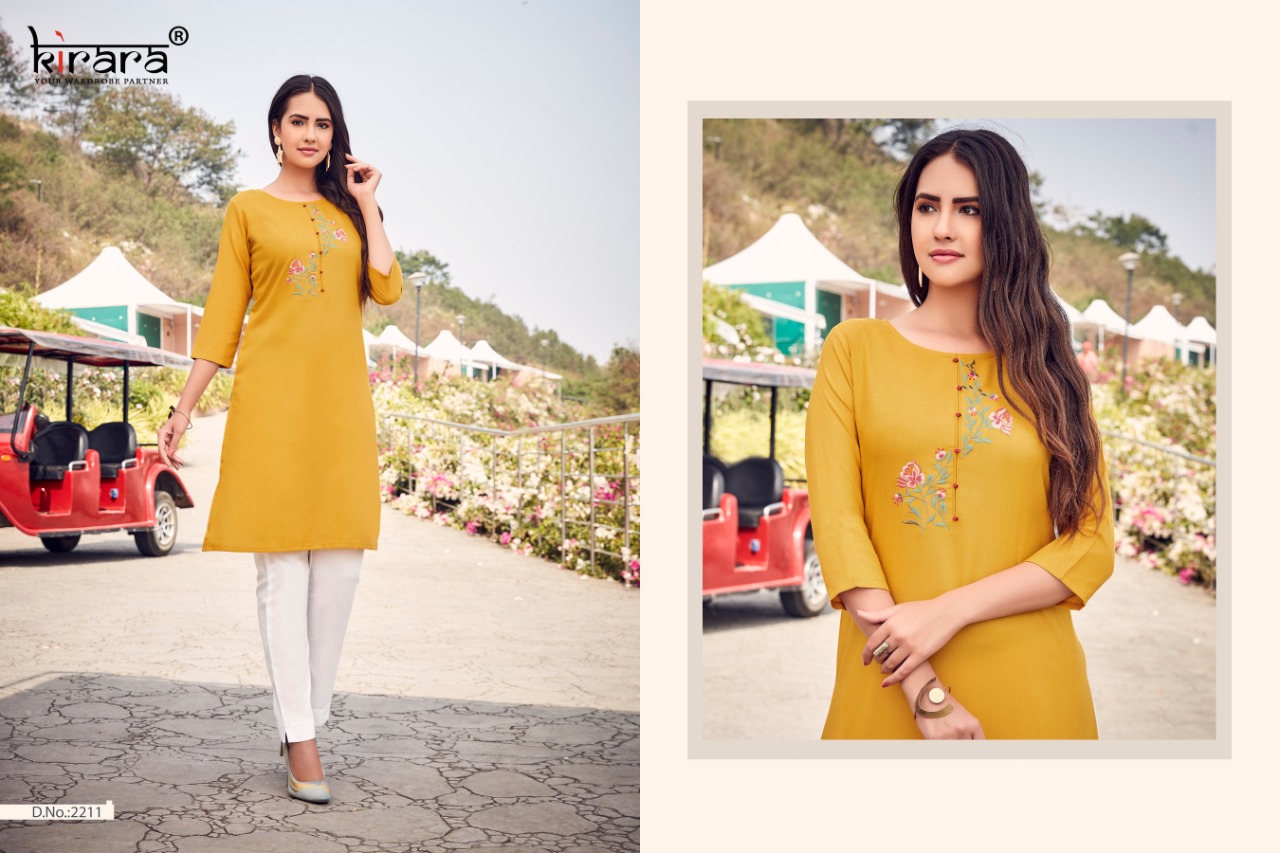 Sui Dhaga Vol 4 By Kirara Cotton Casual Wear Summer Kurti Catalogue