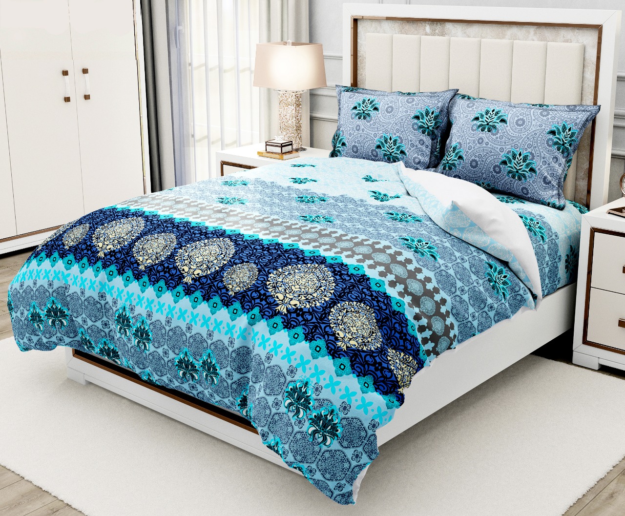 Kc Part 1 Presenting Hawaii Cotton King Size Bed Sheets Collection With Pillow Cover