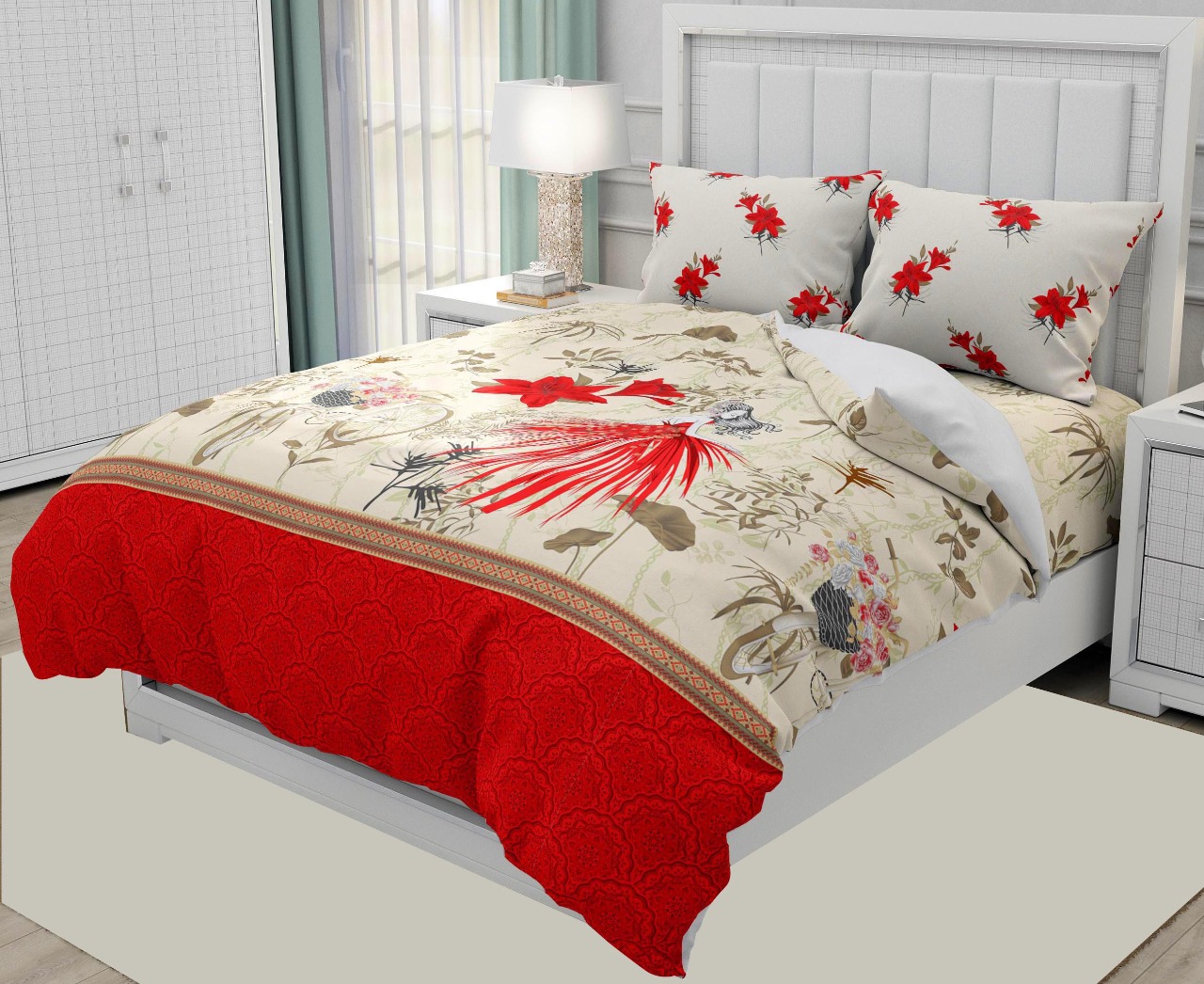 Kc Part 1 Presenting Hawaii Cotton King Size Bed Sheets Collection With Pillow Cover
