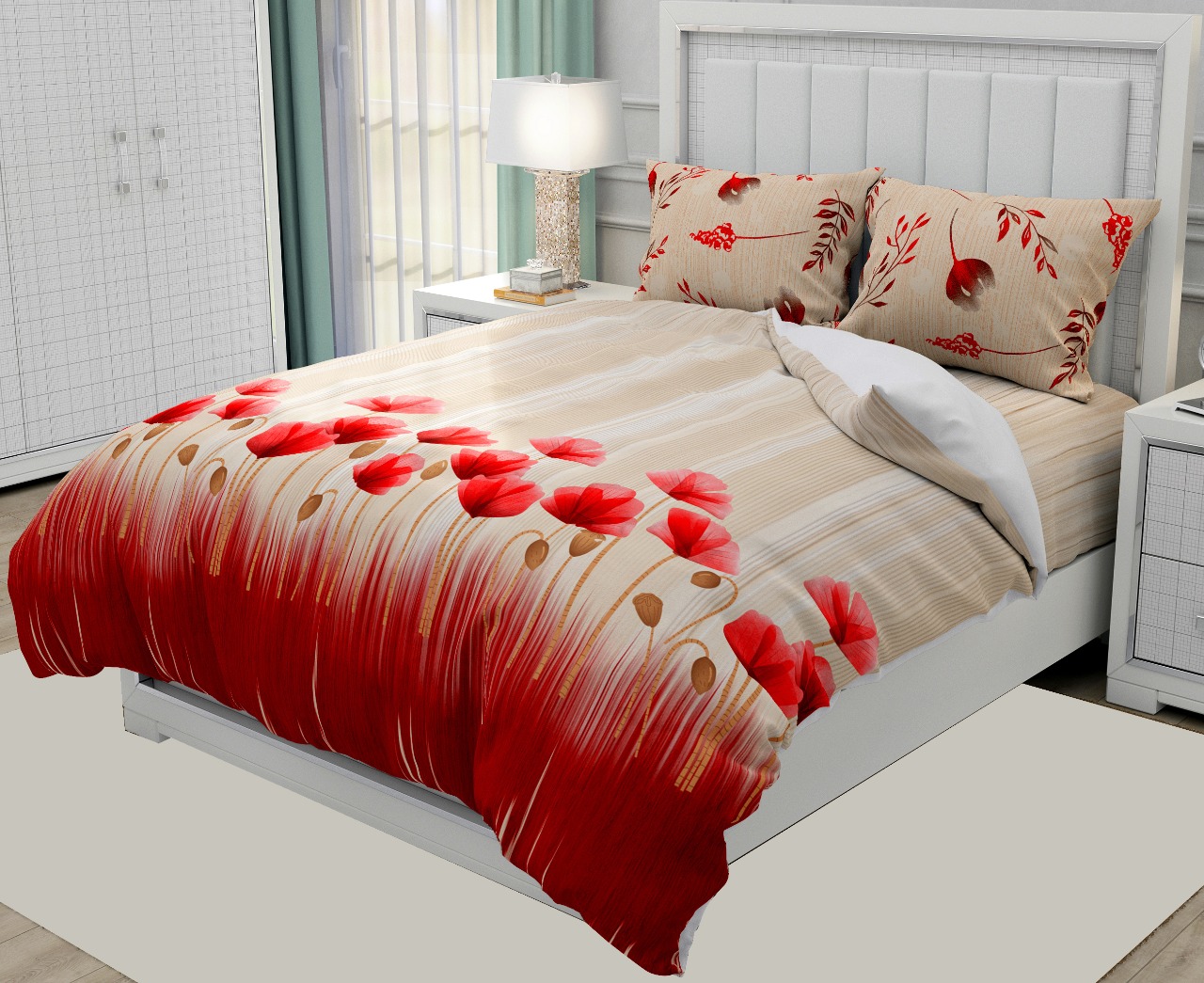 Kc Part 1 Presenting Hawaii Cotton King Size Bed Sheets Collection With Pillow Cover