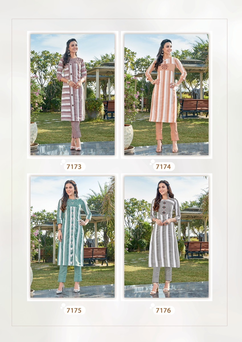 Koodee Present Color Bar Vol 3 Rayon Stylish Kurti Wholesale Price