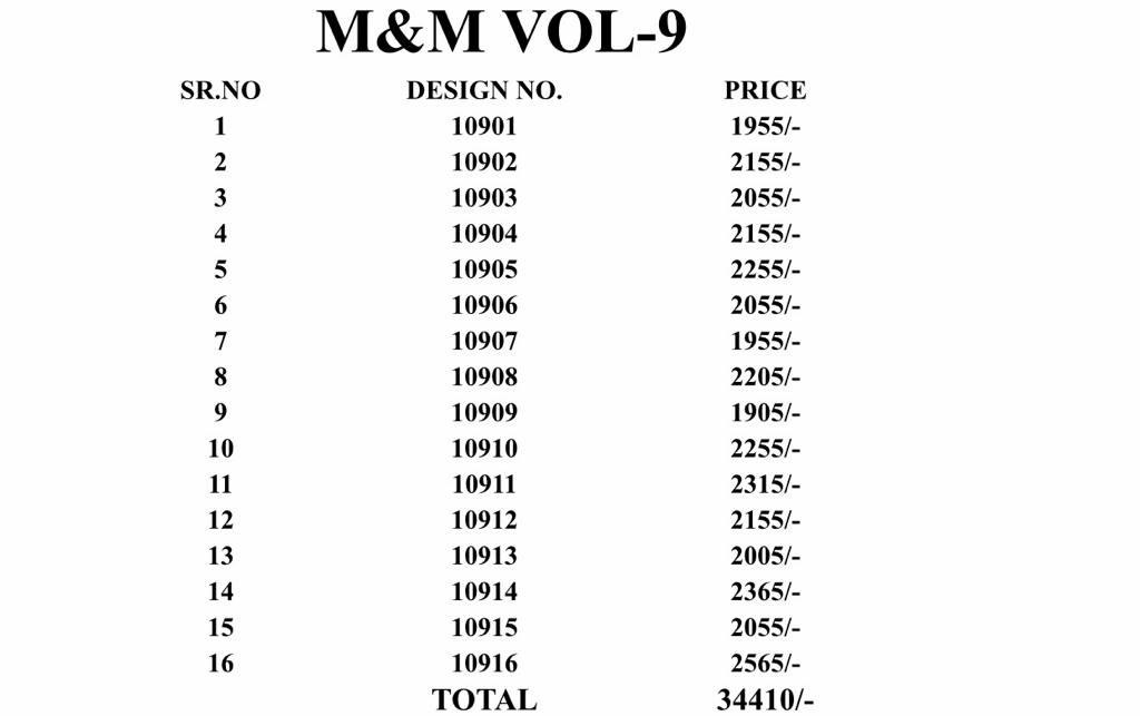 Motifs And More Vol 9 10901-10916 Series Exclusive Designs Of Saris For Diwali 2019