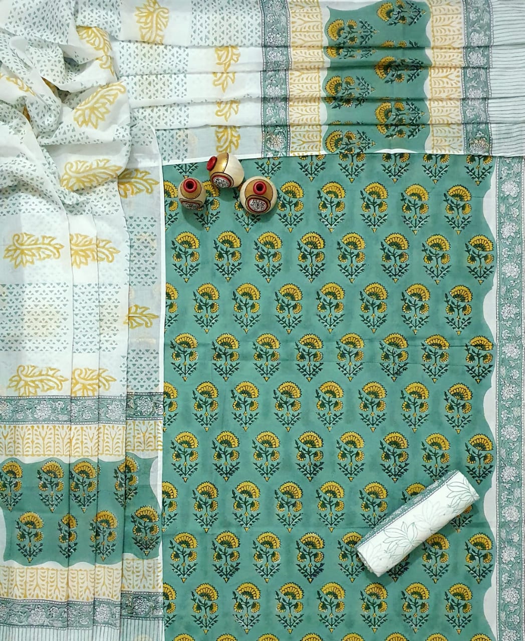 Non Catalog Cotton Suits With Cotton Dupatta Printed Suits Collection