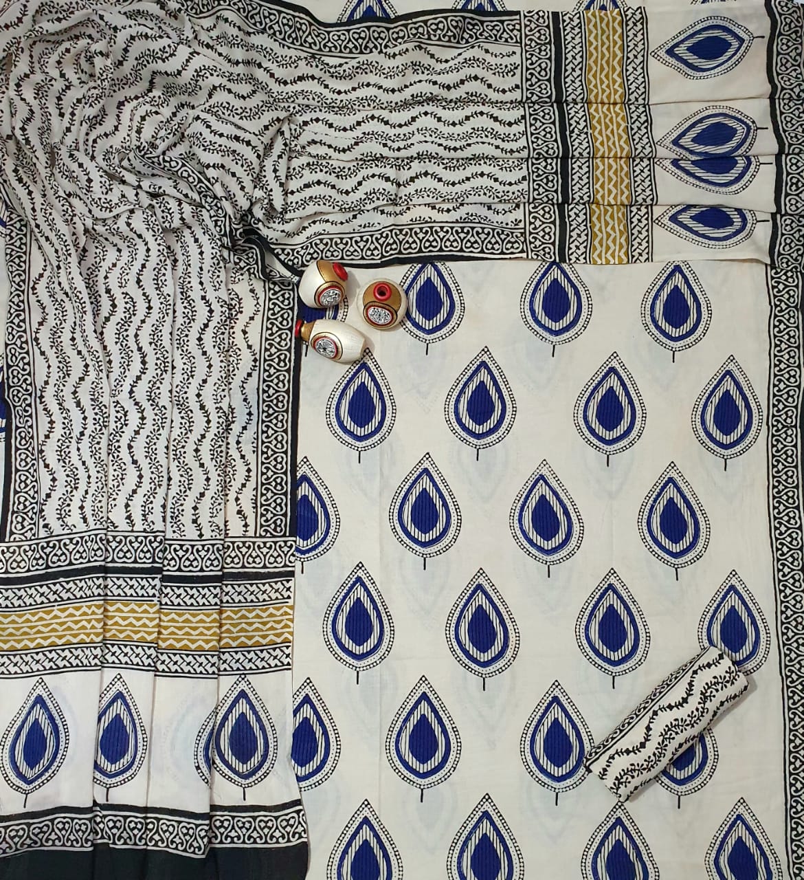 Non Catalog Cotton Suits With Cotton Dupatta Printed Suits Collection