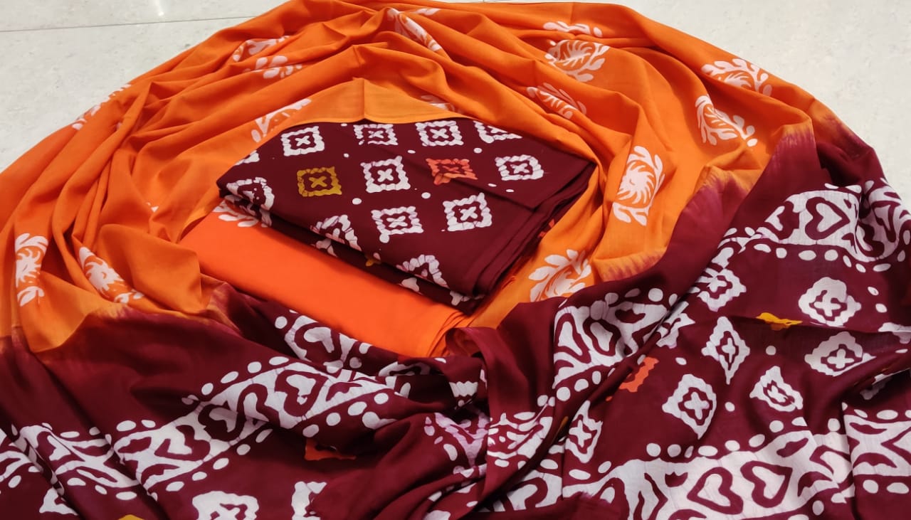 Non Catalog Cotton Suits With Cotton Dupatta Printed Suits Collection