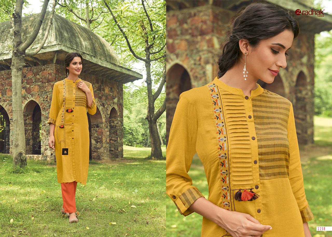 Radhak Rukmee Vol 11 Long Rayon Designer Kurti Online Shopping
