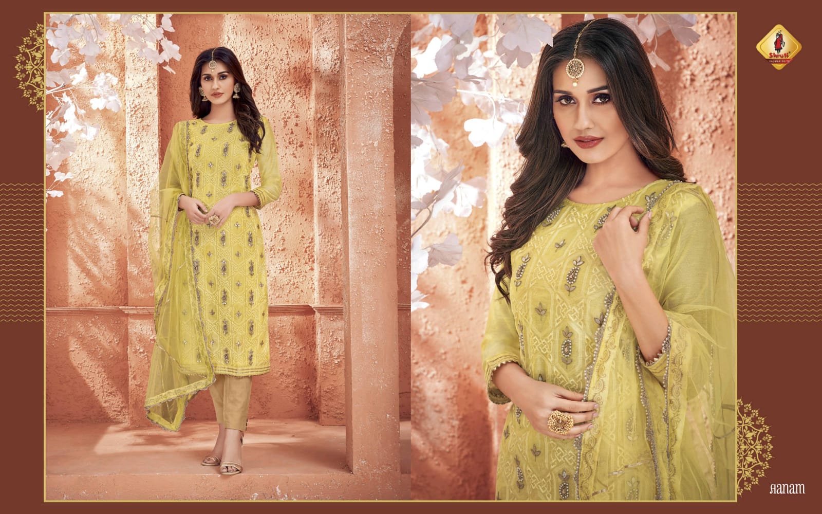 Shruti Present Odhani Vol 13 Readymade Party Wear Kurti With Dupatta Online Shopping