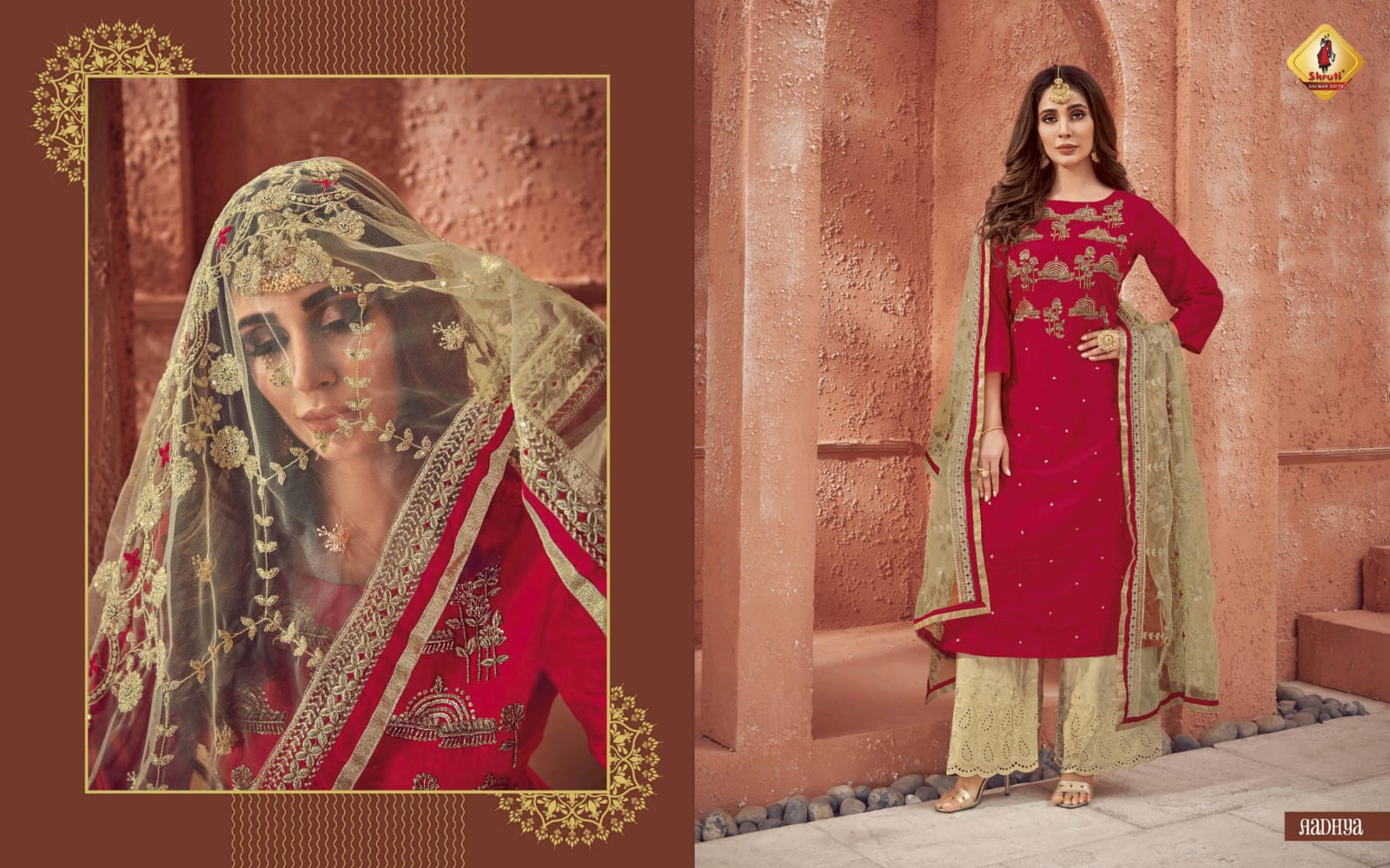 Shruti Present Odhani Vol 13 Readymade Party Wear Kurti With Dupatta Online Shopping