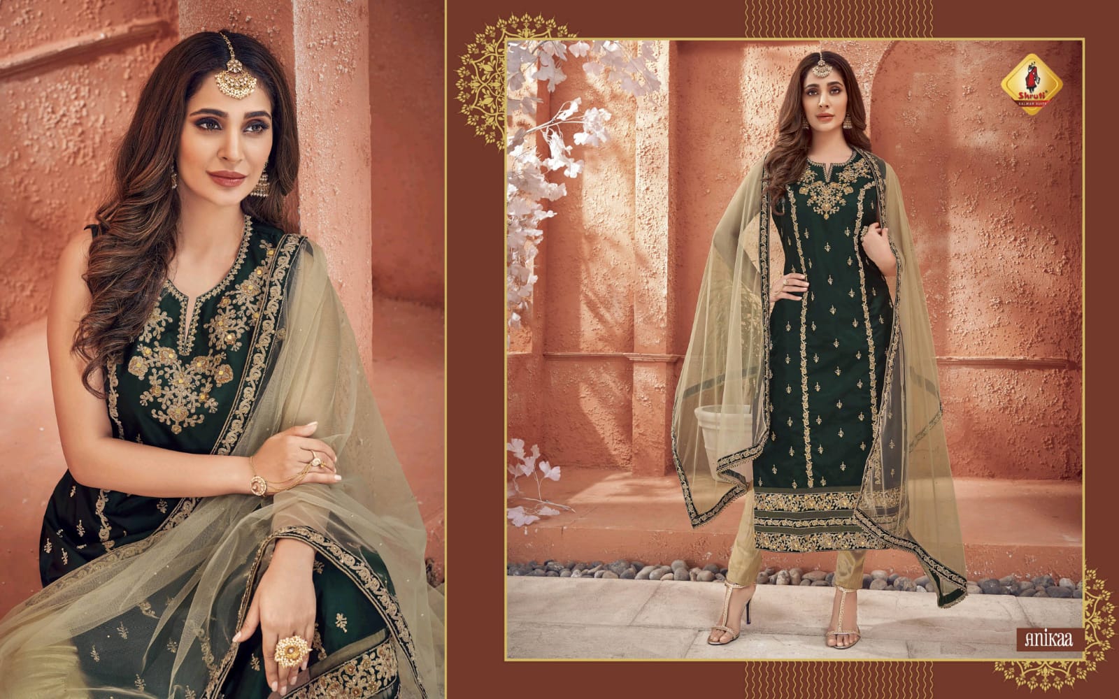 Shruti Present Odhani Vol 13 Readymade Party Wear Kurti With Dupatta Online Shopping
