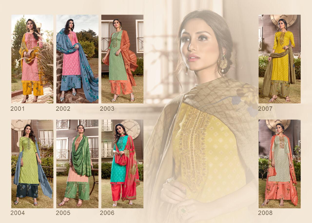 7 Clouds Present Violet Camric Jam Stylish Salwar Suit In Surat Market