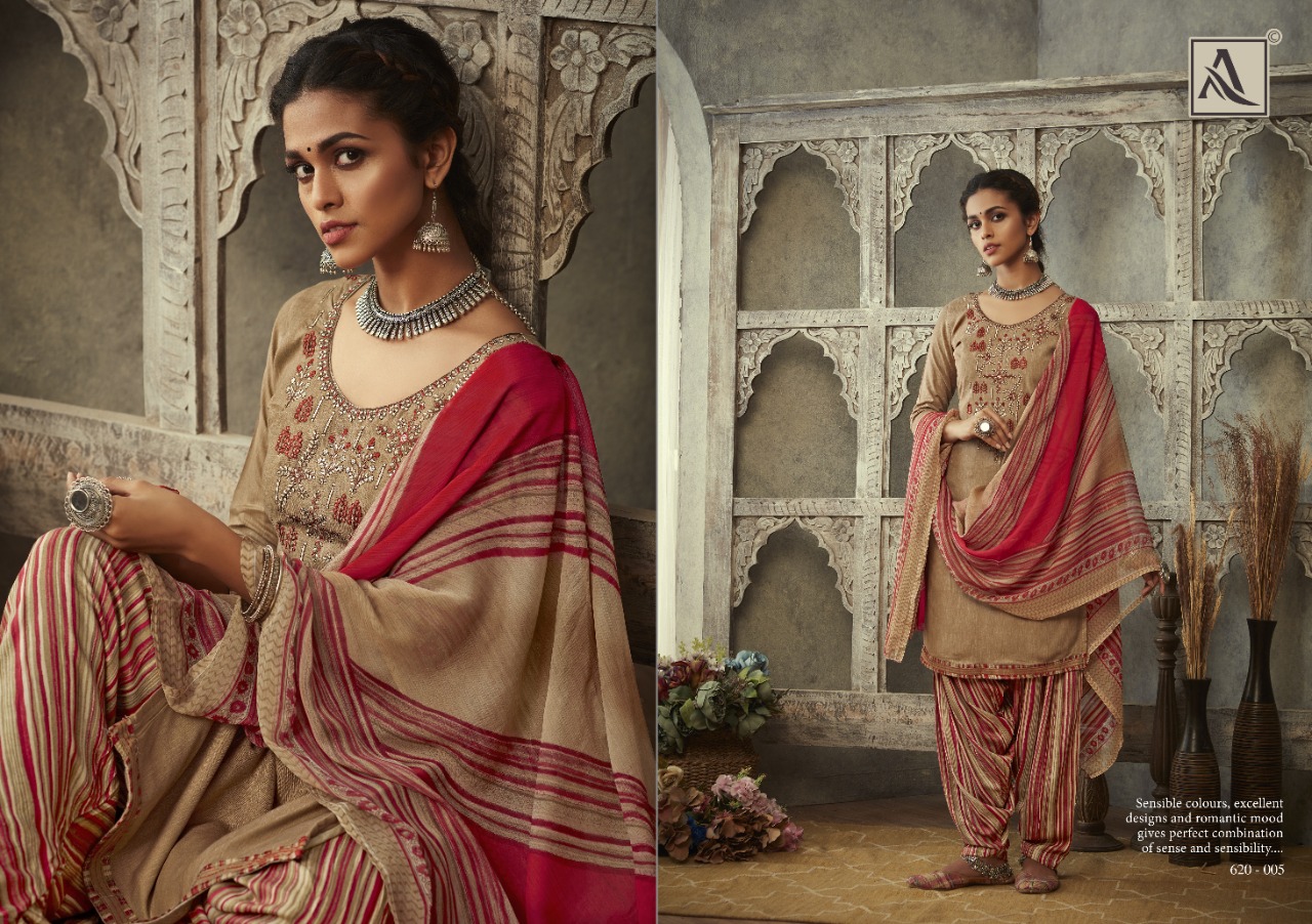 Alok Suits Sakhiya Vol 2 Rayon Print Work Patiyala Style Indian Branded Suits