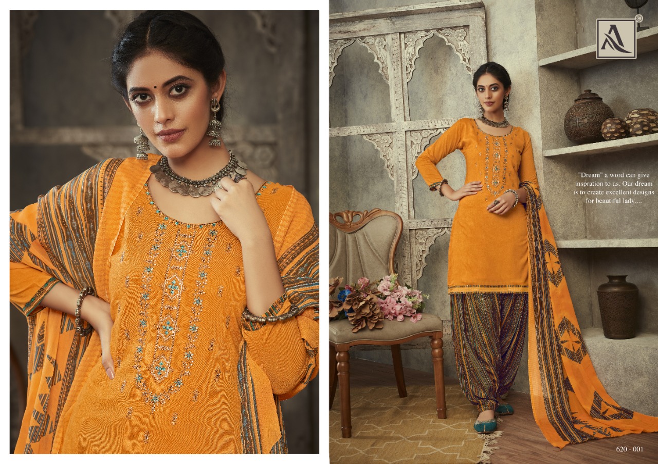 Alok Suits Sakhiya Vol 2 Rayon Print Work Patiyala Style Indian Branded Suits