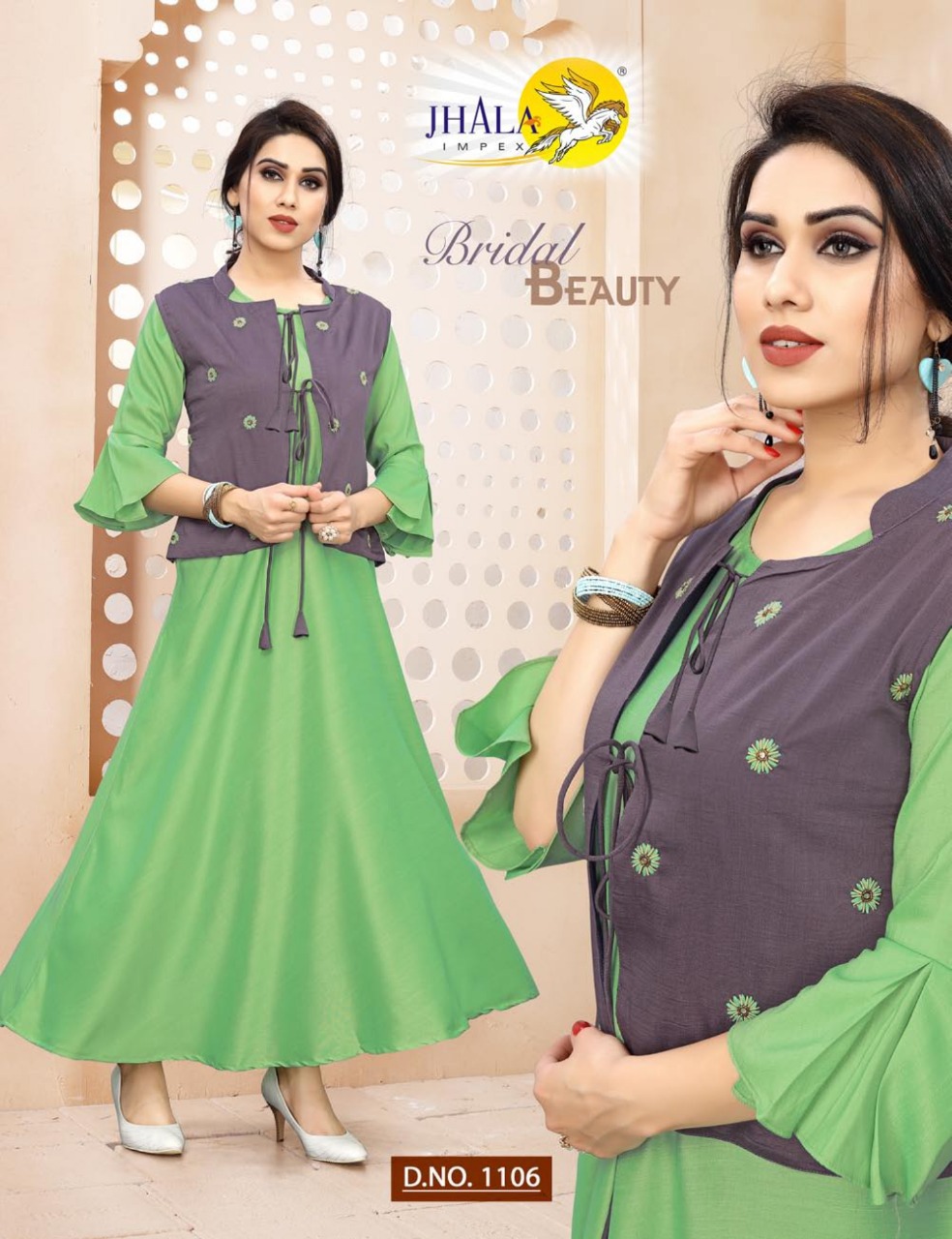 Cotty Vol 2 By Jhala Impex Silk Exclusive Kurti Catalogs Collection