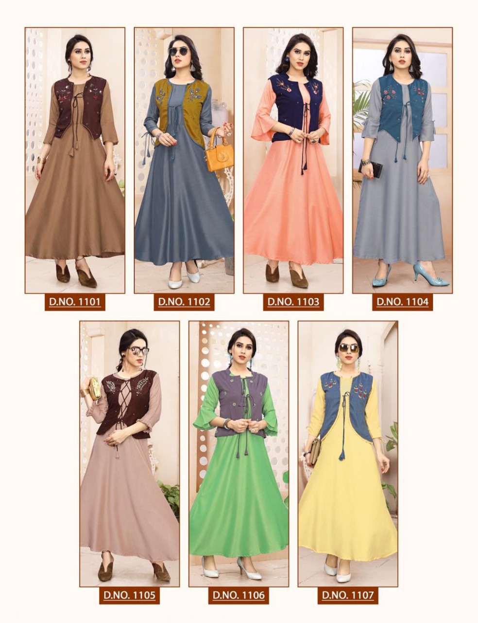 Cotty Vol 2 By Jhala Impex Silk Exclusive Kurti Catalogs Collection