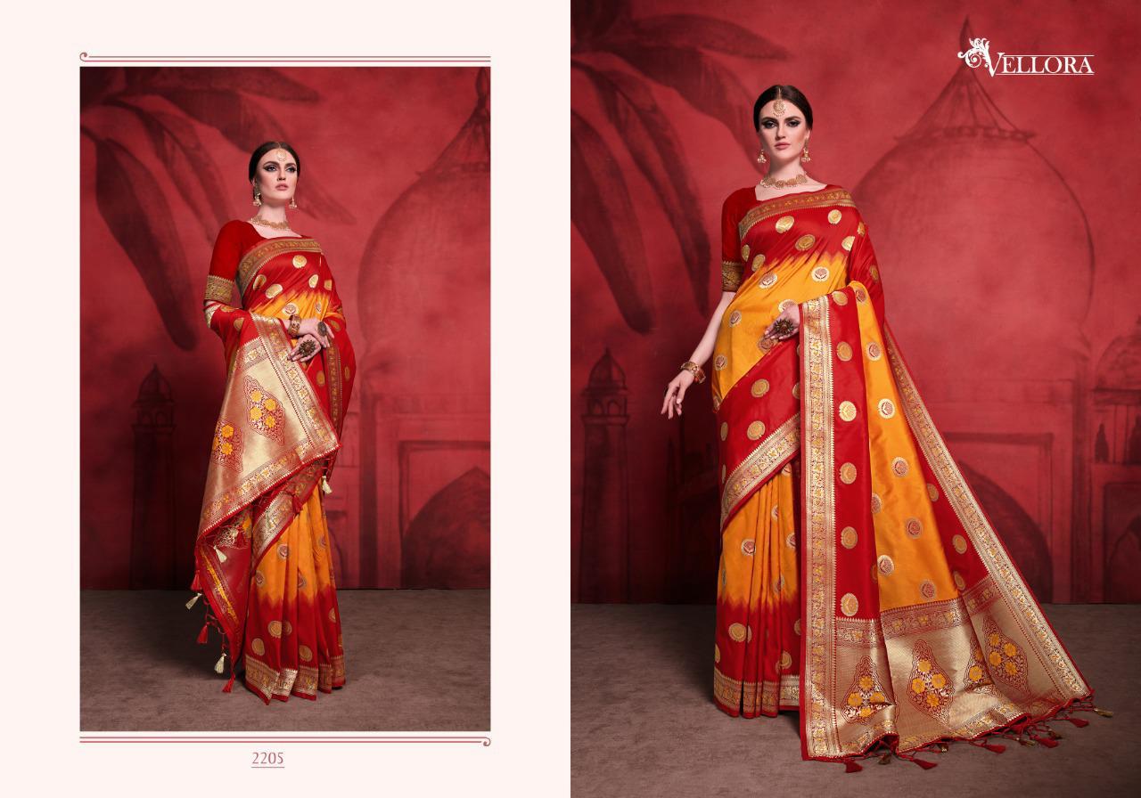 Kesari Exports Vellora Vol 12 Banarasi Silk Festival Wear Saree