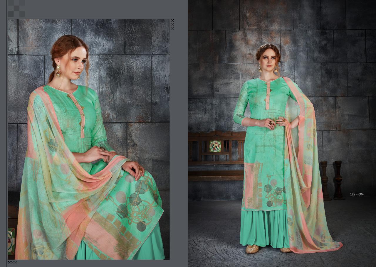 Madhav Jennifer By Sargam Light Color Ladies Printed Suits Wholesaler