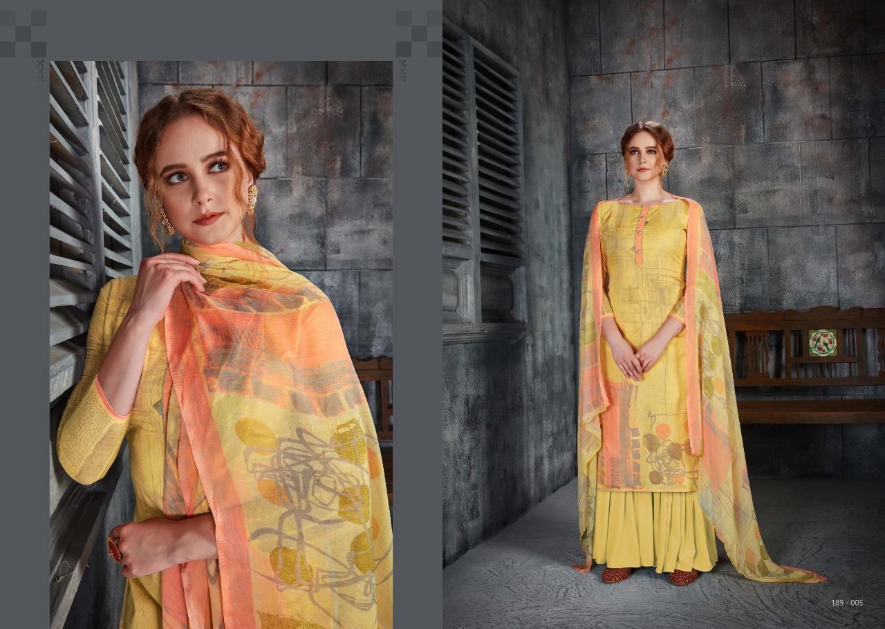 Madhav Jennifer By Sargam Light Color Ladies Printed Suits Wholesaler