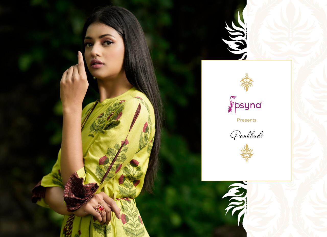 Psyna Launch Pankhudi Vol 3 Cotton Handloom Kurti Festival Collection In Surat Market
