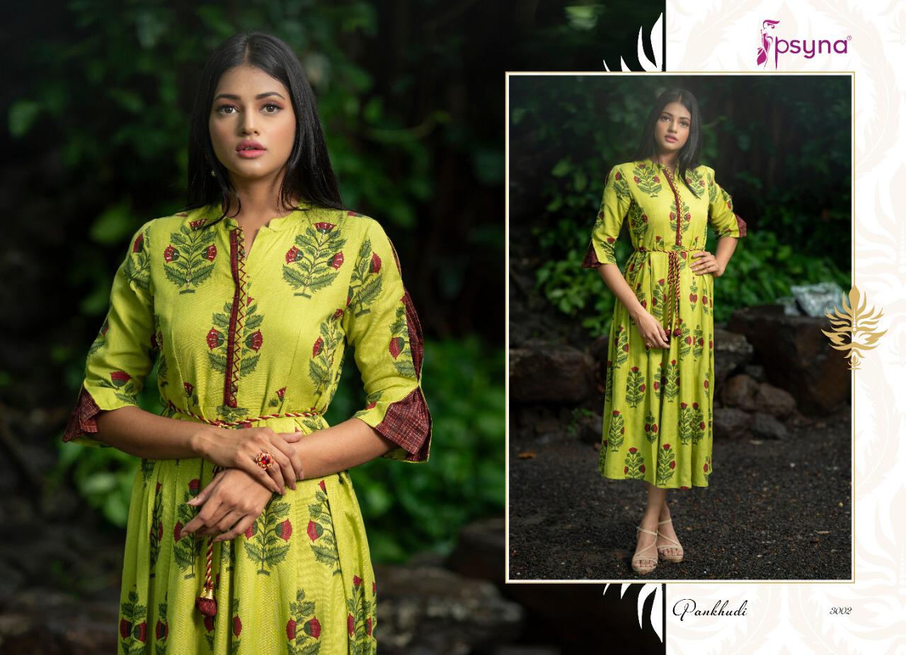 Psyna Launch Pankhudi Vol 3 Cotton Handloom Kurti Festival Collection In Surat Market