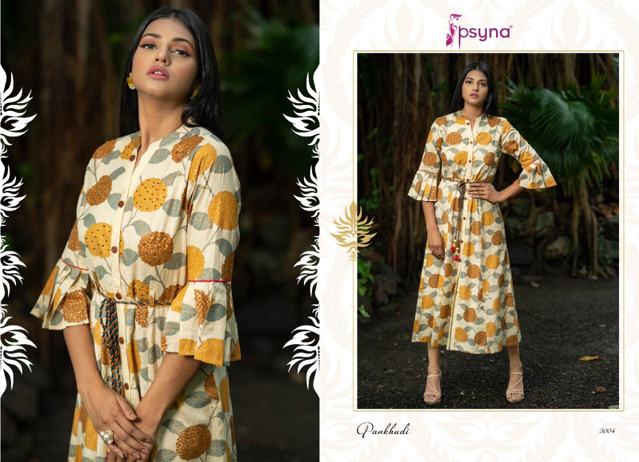 Psyna Launch Pankhudi Vol 3 Cotton Handloom Kurti Festival Collection In Surat Market