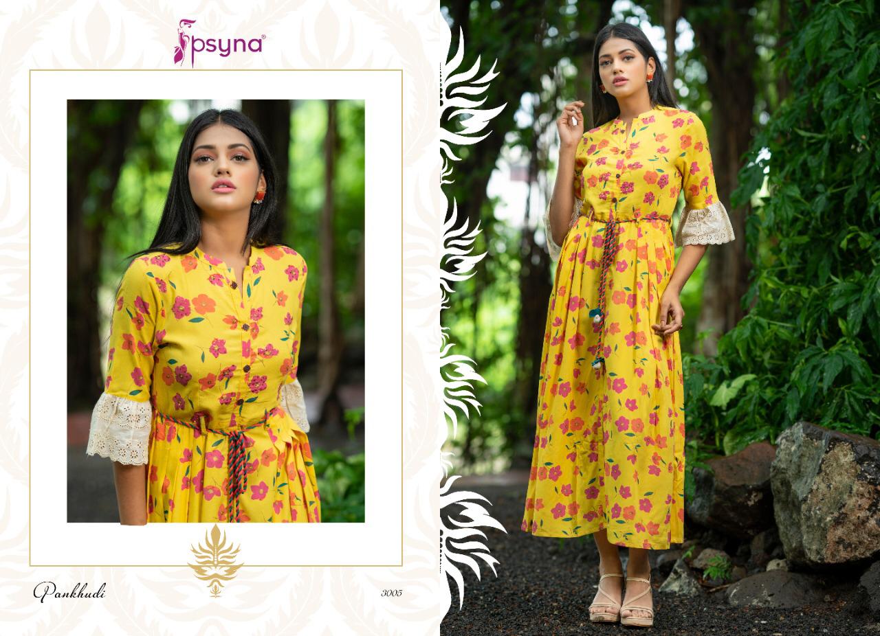 Psyna Launch Pankhudi Vol 3 Cotton Handloom Kurti Festival Collection In Surat Market