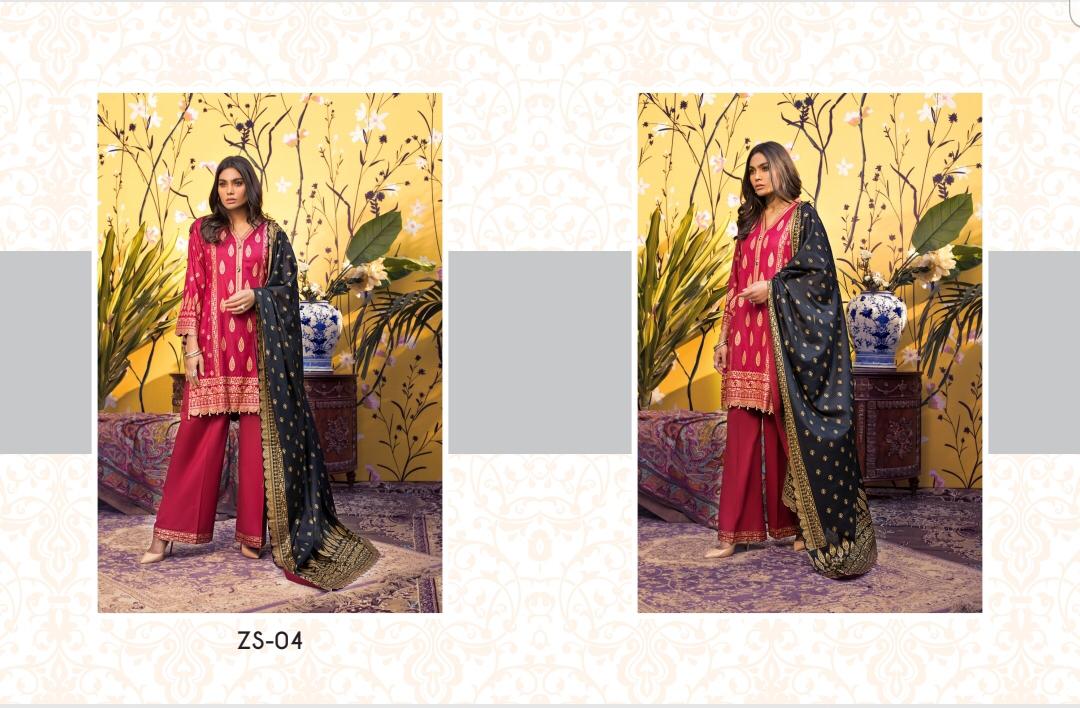 Rang Reza Banarsi By Zs Textiles Original Lawn Branded Pakistani Suit