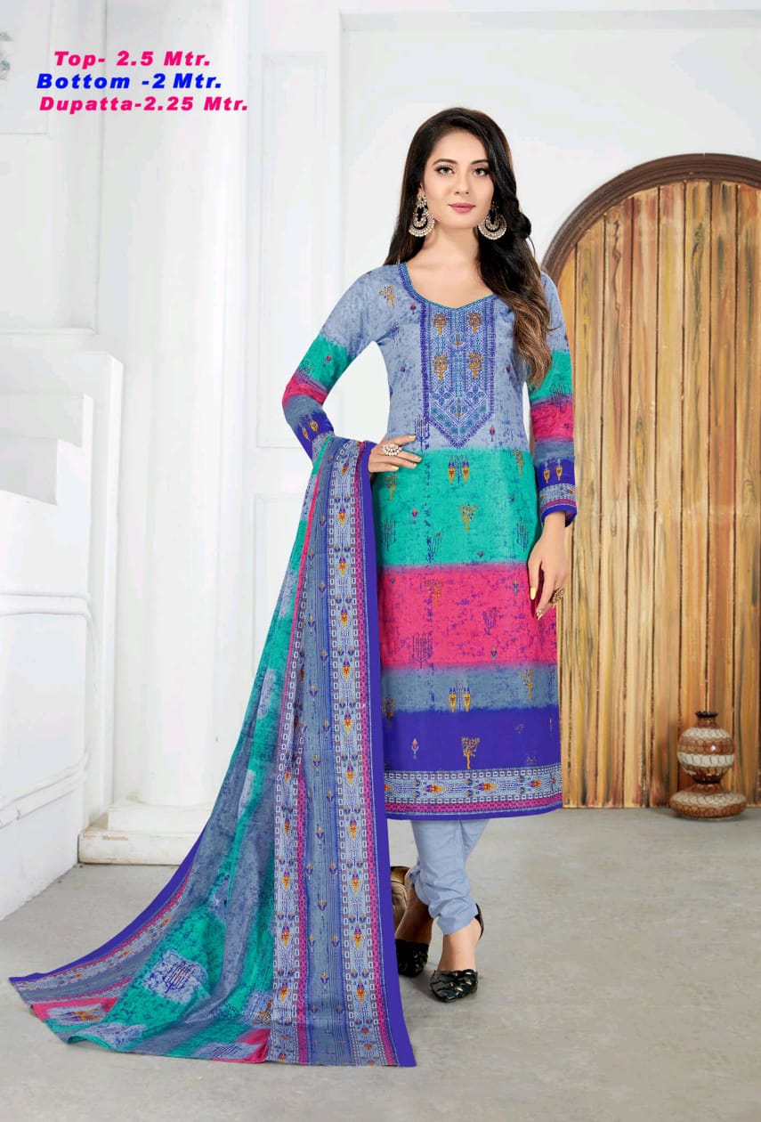 Razia Sultan Vol 27 By Apana Cotton Regular Wear Salwar Suit In Surat Market