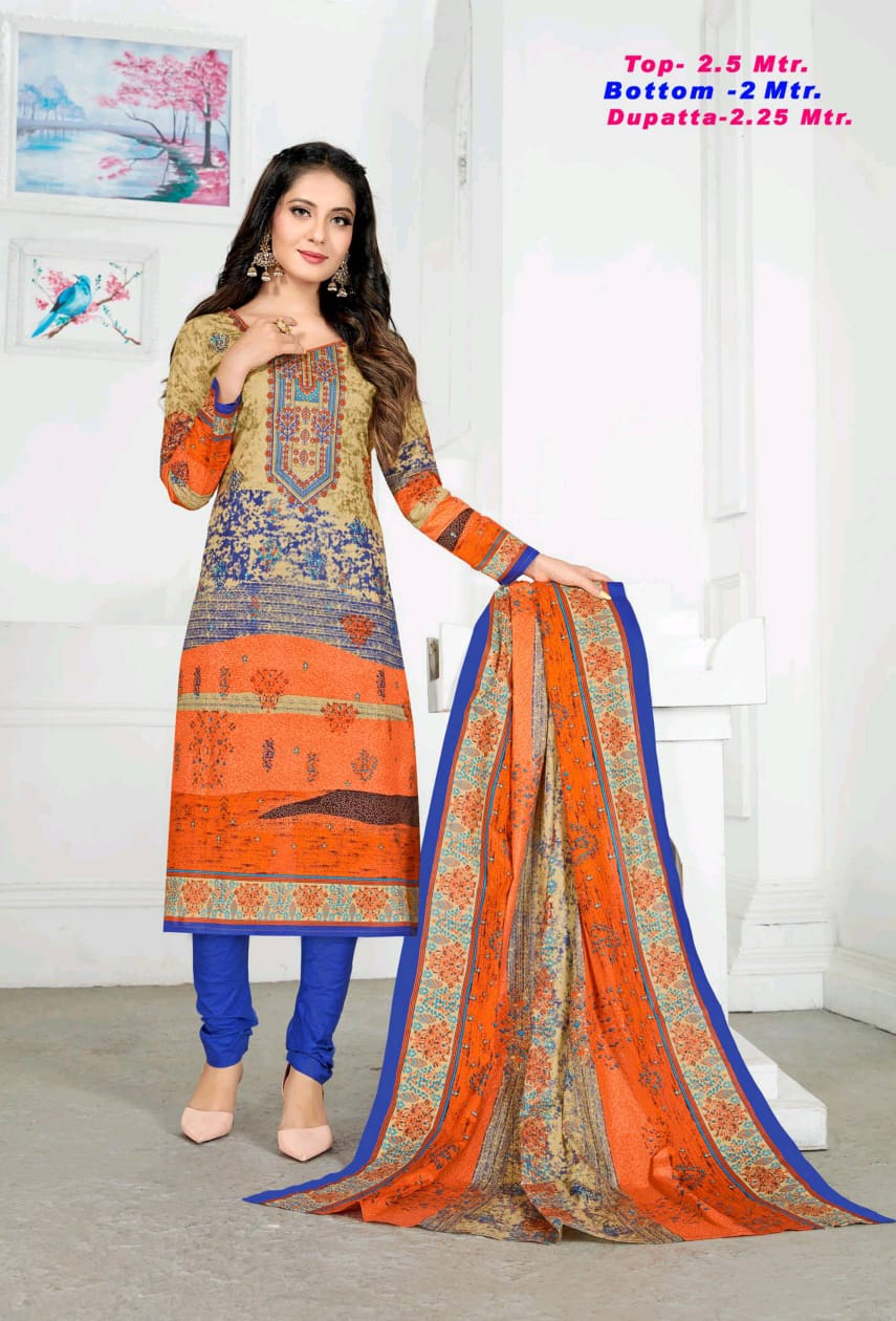 Razia Sultan Vol 27 By Apana Cotton Regular Wear Salwar Suit In Surat Market