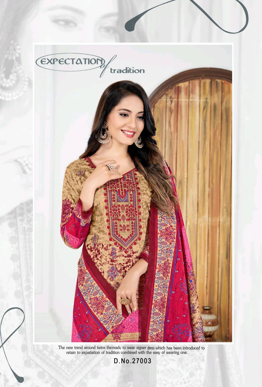 Razia Sultan Vol 27 By Apana Cotton Regular Wear Salwar Suit In Surat Market
