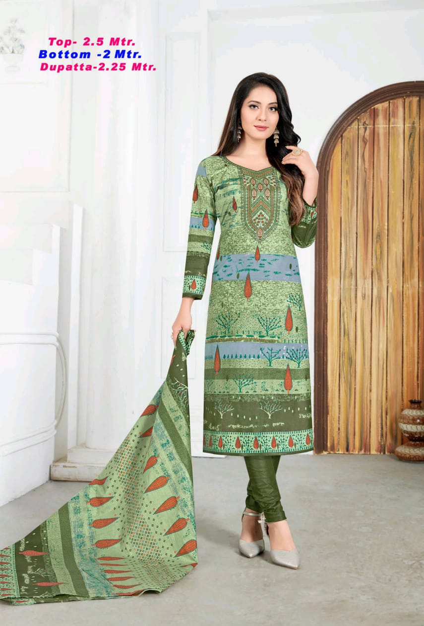 Razia Sultan Vol 27 By Apana Cotton Regular Wear Salwar Suit In Surat Market